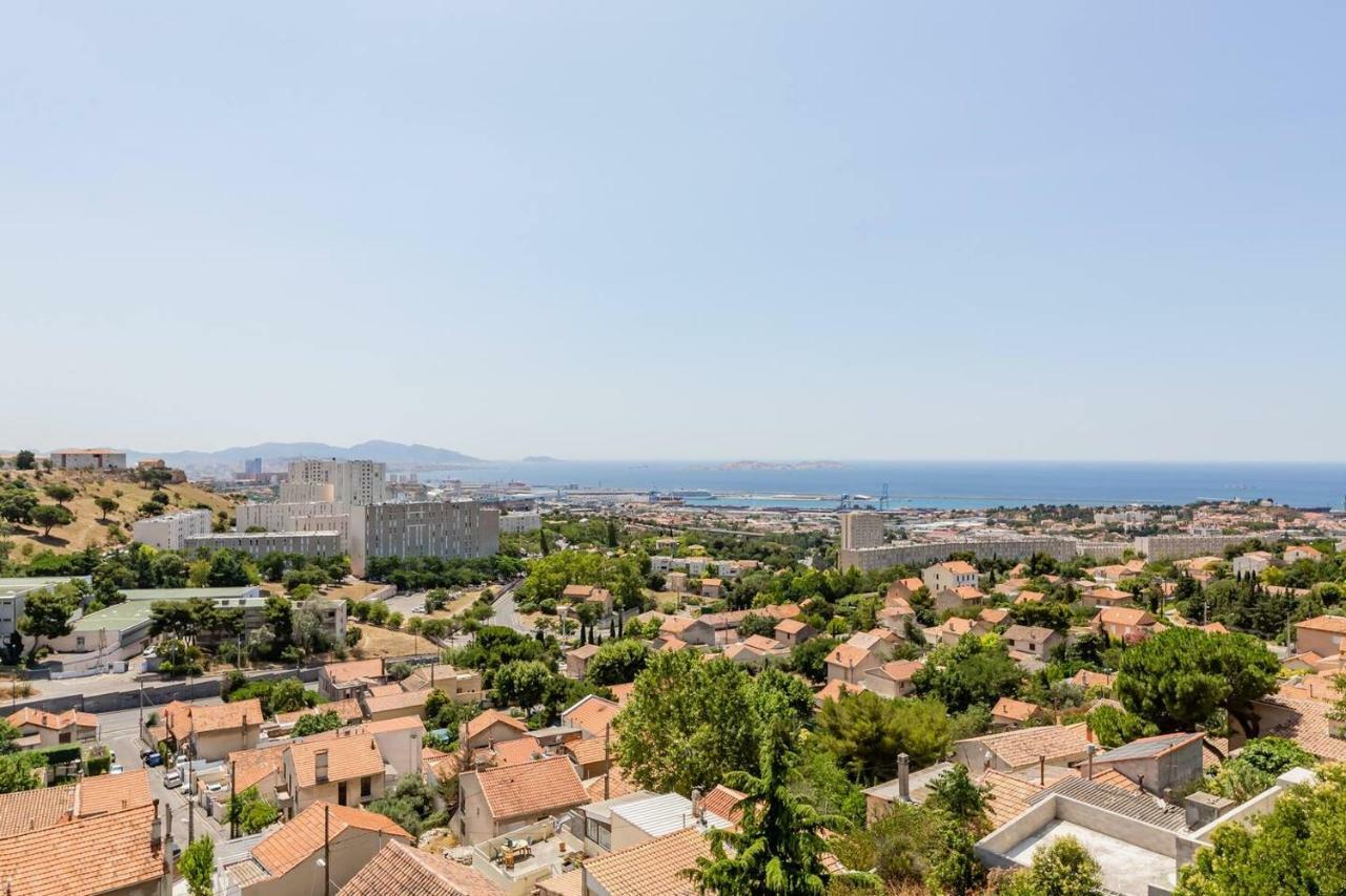 Appartement Cosy Verduron Vue Mer Panoramique Marseille Exterior photo