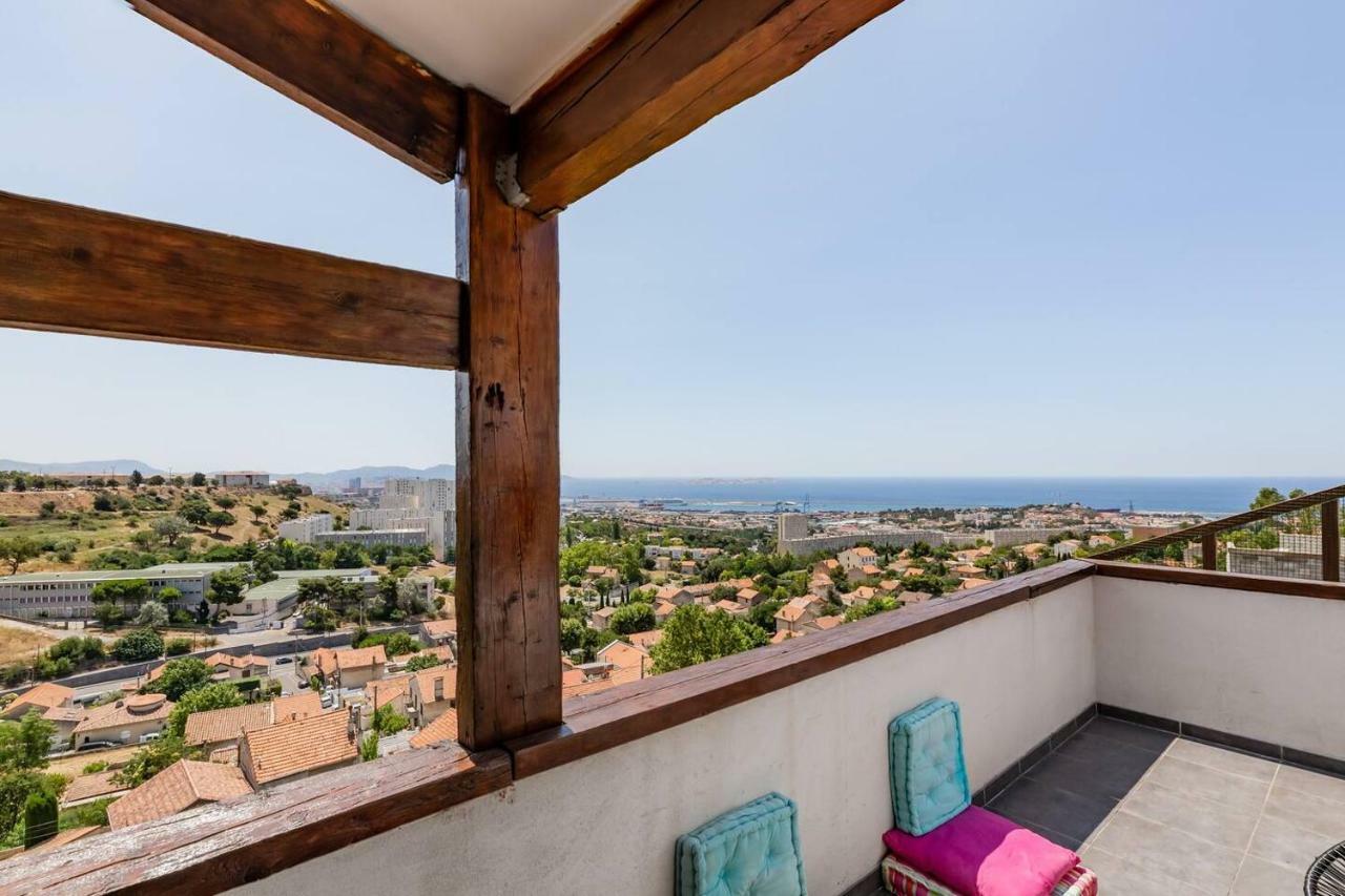 Appartement Cosy Verduron Vue Mer Panoramique Marseille Exterior photo